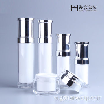 Thể tích nhỏ 30ml Chai bơm chân không không có không khí mỹ phẩm